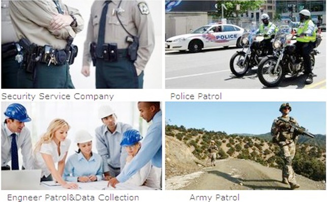 The Guard Patrol System can be used for many time tracking cases