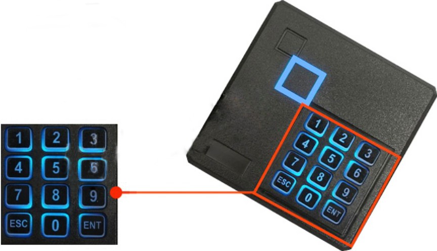 Access Control Card Reader System with induction 