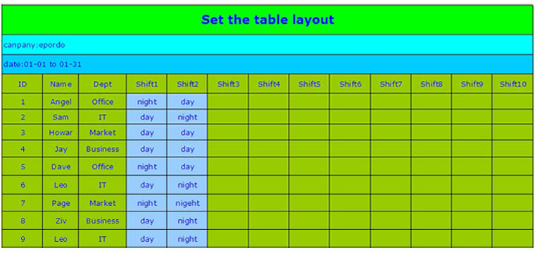 Fingerprint Time Attendance With Time Sheet No Need Time Tracking 